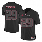 Alabama Crimson Tide 29 Minkah Fitzpatrick Black Shadow Nike College Football Jersey Dzhi,baseball caps,new era cap wholesale,wholesale hats